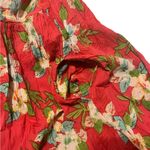 Metropolitan vintage red flower print dress size small Photo 5