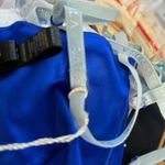 La Perla Bright blue silk Bra M Photo 7