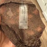 Naked Wardrobe  Velvet Mesh Bootcut Pants Size Medium NWOT Photo 5