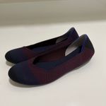 Rothy's  The Flat Blackberry Captoe‎ Ombre Colorblock Flats Size 9.5 Photo 2