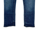 Veronica Beard Carolyn Cropped Baby Boot-cut Jeans Tuxedo Stripes Blue Tidal 24 Photo 5