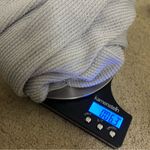 Urban Outfitters  Small Light Gray Oversized Thermal Sweater Long Sleeve Top Photo 10