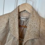 Marie St. Claire Gold Metallic Tank And Jacket Set Size 6 Photo 2