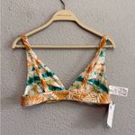 Rip Curl NWT  Summer Palm Revo Halter Bikini Top in Light Aqua Size Large Photo 4