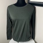 Lululemon Swiftly relaxed long sleeve shirt 2.0 size 8 $80 Dark Green Photo 3
