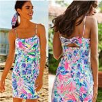 Lilly Pulitzer Shelli Shift Dress Dancing on the Deck Pink Size 00 Photo 1