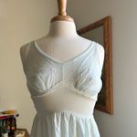 Vintage light blue sheer lingerie slip dress Size M Photo 1