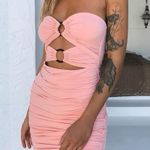 Tiger Mist  Hamilton Dress In Blush Photo 0