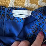 Urban Outfitters Blue Leopard Print Mini Skirt  Photo 5