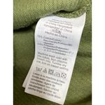 Madewell Elwood Women's Olive Green Rib Knit Knot Long Sleeve Sweater Top Size M Photo 3