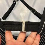 Athleta Women's  Caspian Black White Chevron Padded Tankini Size 34 B/C EUC #7027 Photo 6