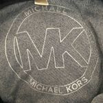 Michael Kors Black Velour Zip Up Sweatshirt Women’s Size M Medium Hoodie Jacket Black Photo 6