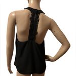 Forever 21 Black Lace Halter Top Photo 2