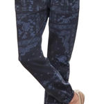 Sundance  Josanna Jogger Paisley Bandana Sweatpants Drawstring Mid Navy Large Photo 0