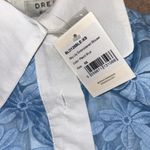 NWT Sister Jane Placid Blue Sky Lily Embroidered Floral Lace Blouse White Collar Size XS Photo 7