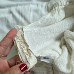 Jen's Pirate Booty Jen’s Pirate Booty Cha Cha Tube Top Strapless Ruffle Cream One Size Photo 3