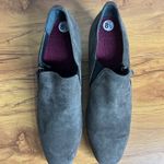 Munro  Annee Suede Heel Pump Size 8.5 N Narrow Taupe Gray Zipper Booties NEW‎ Photo 3