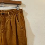Free People  High Waist Abby Chino Pants Size 6 Mustard Gold Photo 2
