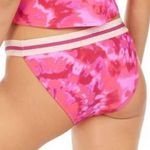 Hula Honey  berry tie dye pink bikini swim bottom Photo 1