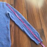 Aspen 100% Cashmere 2 Ply Slim Fit Crewneck Sweater Blue Size L Photo 6