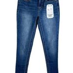 Seven7 Shelby tummyless high rise skinny medium wash blue denim jeans size 4 NEW Photo 0