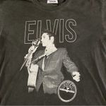 Free People Daydreamer Black White Elvis x Sun Records Merch Oversized T-Shirt Sz M Photo 4