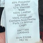 Madewell Red Buffalo Check Gamine Plaid Wool Blend Mini Skirt Size 2 Photo 11