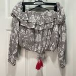 Altar'd State Altar’d State Off the Shoulders Boho Top Large Photo 0