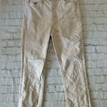 Mother Denim The Dazzler Hover In Pale Peach Size 27 Skinny Photo 1