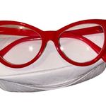 NEW Red and White Striped Socks & Glasses with Case One Size Accessories Waldo! Photo 1