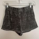 ASOS Gray Elastic Waist Soft Chenille Short Size 4 Petite Photo 0