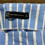 New York & Company Pleated Wide Leg Pants‎ Blue Size XL Photo 2