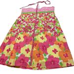 Lilly Pulitzer LILLY PULITZER Womens Strapless Floral Midi dress Multicolor Sz 8 Casual Photo 7