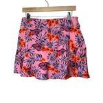 Tommy Bahama Golf Tennis Skort Women's Pink Tropical Print UPF50 Stretch Size L Photo 3