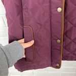 G.H.Bass & Co. Maroon Quilted Snap Button Vest Size XS Red Photo 6