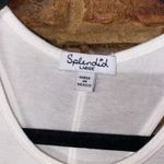 Splendid Reformation  White Sleeveless 1X1 Racerback Tank Top Women's Size Large Photo 5