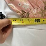 NWOT Womens Large L Pink Sleep Shorts Butterfly Floral Rainbow Comfy Pajamas Photo 3