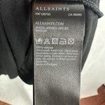 All Saints Jayda Jersey Tunic Soft Knit Dress Size Small Black Photo 5