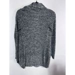 Derek Heart  Open Front Knit Cardigan Sweater Grey Marled Size Small Photo 4