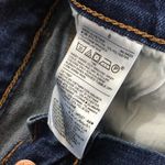 Old Navy Boyfriend Seamed Cutoff Denim Jean Shorts Dark wash stretch Cutoffs 8 Photo 9