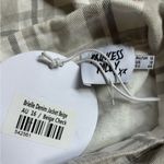 Princess Polly  Brielle Denim Grey and Beige Plaid Jacket Size 12 New with tag Photo 5