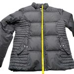 Lacoste  Puffer Jacket Full Zip Black Winter Warm Coat Down & Feather FIll Medium Photo 7