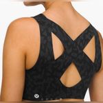 Lululemon  Enlite Bra *Zip Front Incognito Leopard Camo Multi Grey Bra 34C Photo 1