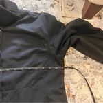 Eileen Fisher Black Wool Trim Jacket Mid Length Size M Photo 10