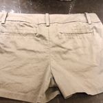 Mossimo stretch khaki dark tan taupe short shorts size‎ 6 Green Photo 5