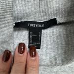 Forever 21  Gray Women's Quarter Zip Crop Sweatshirt NWT Size Large Photo 6