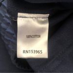 Area Stars NWT Women’s Navy Blue Ali Cropped Drawstring Cut Hem Pants Large Photo 9