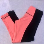 Lululemon  2 orange black reversible crop l… Photo 3