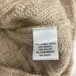 Banana Republic Cable Knit Cardigan S Cashmere Wool Tan Photo 12