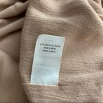 Lulus Cut-Out Crepe Wrap Dress NEW in Blush Pink size S Photo 10